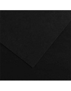 Cartolina 185gr 1 Folha 50x65cm Canson Iris Preto