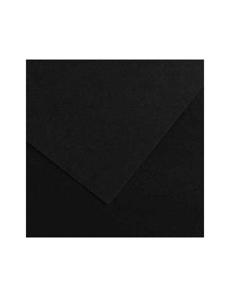 Cartolina 185gr 1 Folha 50x65cm Canson Iris Preto