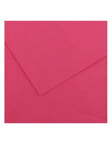 Cartolina 240gr 25Folhas 50x65cm Canson Iris Fucsia