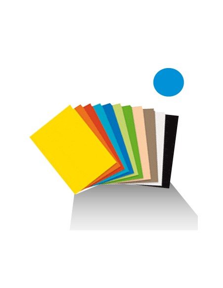 Cartolina 180gr 1 folha 50x65cm Azul Sado (5S)