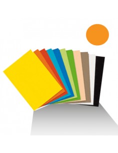 Cartolina 180gr 1 folha 50x65cm Laranja (6A)