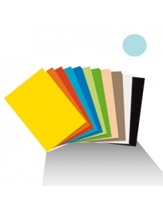 Cartolina 180gr 1 folha 50x65cm Azul Palido (5A)