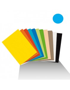 Cartolina 180gr 1 folha 50x65cm Azul Turquesa (5O)