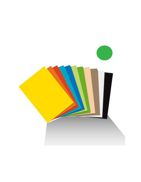 Cartolina 180gr 1 folha 50x65cm Verde Bandeira (3M)