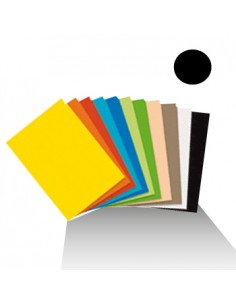 Cartolina 180gr 1 folha 50x65cm Preto