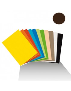 Cartolina 180gr 1 folha 50x65cm Castanho Terra (10T)