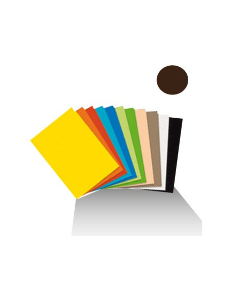 Cartolina 180gr 1 folha 50x65cm Castanho Terra (10T)