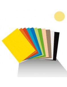 Cartolina 180gr 1 folha 50x65cm Amarelo Canario (4A)