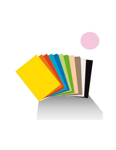 Cartolina 180gr 1 folha 50x65cm Rosa Palido (7)