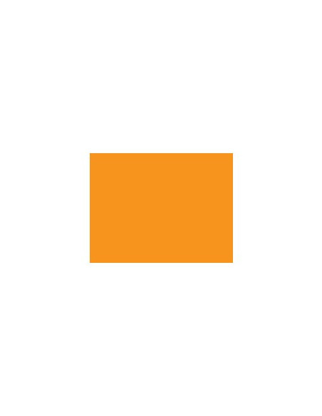Cartolina 240gr 1 folha 50x65cm Laranja Fluorescente