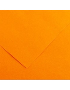 Cartolina 185gr 50 Folhas A3 Canson Iris Laranja