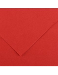 Cartolina 185gr 50 Folhas A3 Canson Iris Vermelho