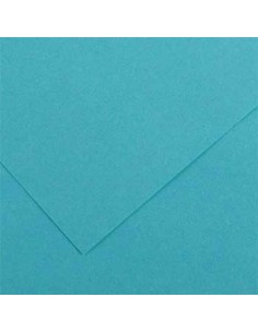 Cartolina 185gr 50 Folhas A3 Canson Iris Azul Turquesa