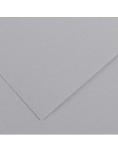 Cartolina 185gr 50 Folhas A3 Canson Iris Cinzento Perola