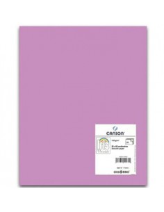 Cartolina 185gr 50 Folhas A4 Canson Iris Malva
