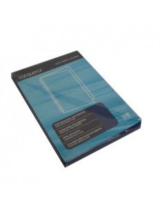 Capa Encadernar Conqueror Couro 300gr  A4 Azul 50Fls
