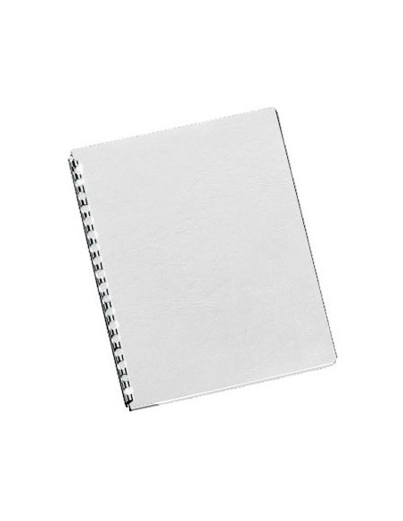 Capas Encadernar Delta Couro 250gr 100Folhas A4 Marfim