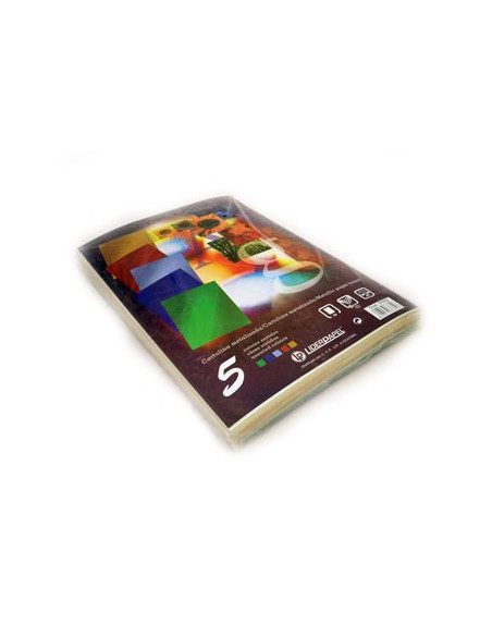 Cartolina 235gr 50Folhas A4 Metalizada  (5 Cores) (37652)