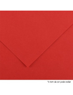 Cartolina 180gr 1 Folha A4 Vermelho (8F)