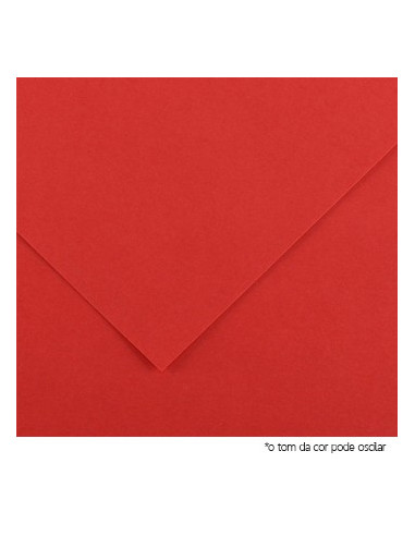 Cartolina 180gr 1 Folha A4 Vermelho (8F)