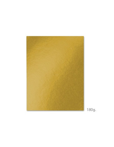 Cartolina 180gr 100 Folhas A4 Amarelo Ouro