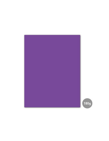 Cartolina 180gr 100 Folhas A4 Sirio Violeta