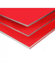 Placa Kapa Line Vermelho 5mm 50x70cm Pack40un