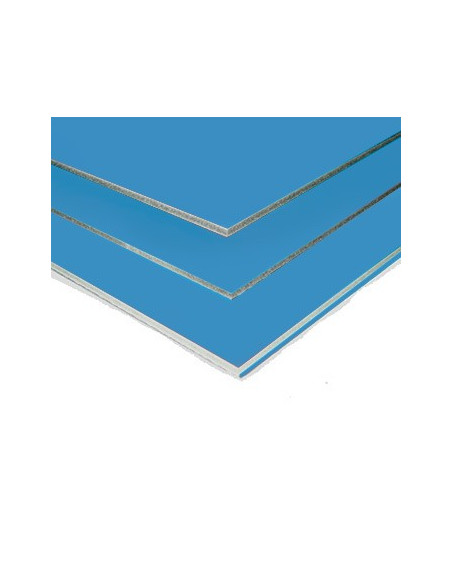 Placa Kapa Line Azul 5mm 50x70cm Pack40un