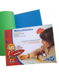 Trabalhos Manuais (Sadipal) Papel Ondulacolor 32x44cm 10 Fl