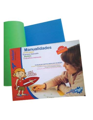 Trabalhos Manuais (Sadipal) Papel Ondulacolor 32x44cm 10 Fl