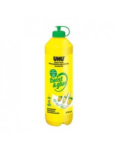 Cola Liquida 810ml UHU Twist & Glue Renature recarga