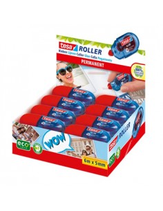 Cola Mini Roller Colagem Permanente Tesa 5mmx6mts 1 Uni