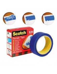 Fita em Rolo Azul Sigilo 820 33mmX35mts