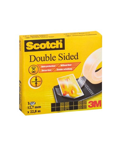 Fita Scotch 3M Dupla Face 12,7mmx22,8mm