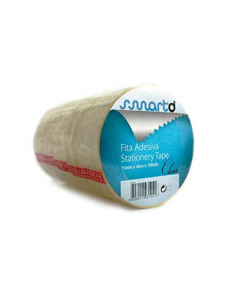 Fita Adesiva 15mmx66mts Clear  - 1un