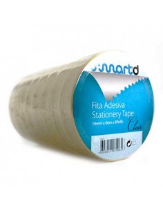 Fita Adesiva 19mmx66mts Clear  - 1un