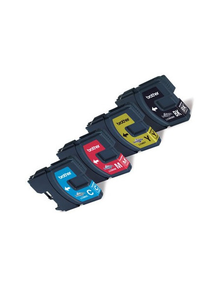 Tinteiro DCP145C (LC980VALBP) Pack 4 Cores