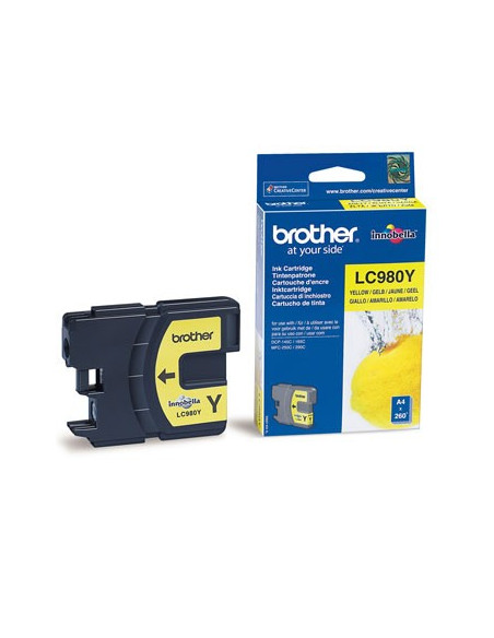 Tinteiro DCP145C (LC980Y) Amarelo