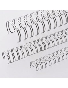 Argolas Metalicas Encadernar Passo 3:1 14mm Cx100 Prata