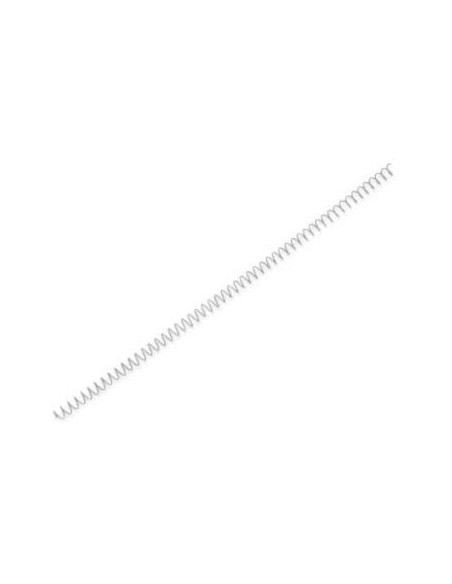 Argolas Espiral Metalicas Passo 5:1 12mm Cx 100 Prata