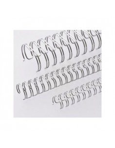 Argolas Metalicas Encadernar Passo 2:1 19 mm Cx50 Prata