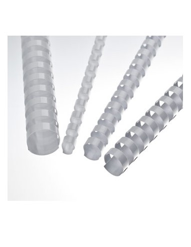 Argolas Pvc Encadernar 22mm para 195 Folhas Cx 100un Branco