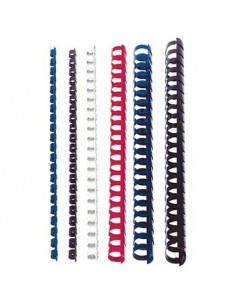 Argolas Pvc Encadernar 08mm 40 Folhas Cx100un Branco