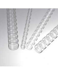 Argolas Pvc Encadernar 20mm 175 Folhas Cx100un Transparente