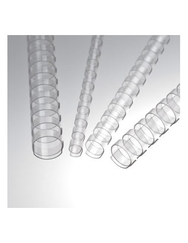 Argolas Pvc Encadernar 20mm 175 Folhas Cx100un Transparente