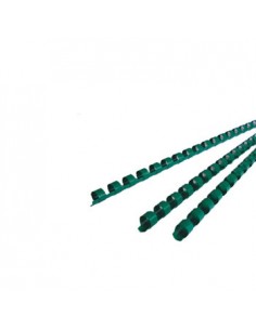 Argolas Pvc Encadernar 06mm p/ 20 Folhas Cx 100un Verde