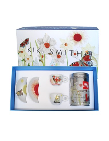 Conj Chav+Pires Esp Illy Art Collect Kiki Smith+Lata250gr 2u