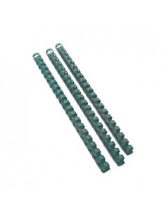 Argolas Pvc Encadernar 16mm 130 Folhas Cx 100un Verde