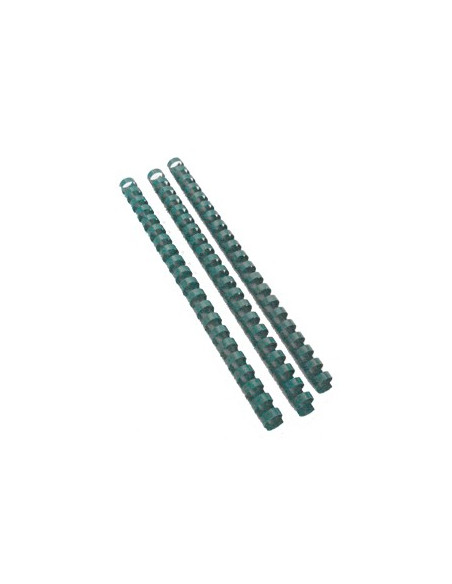 Argolas Pvc Encadernar 16mm 130 Folhas Cx 100un Verde