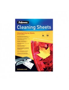 Folhas de limpeza para plastificadora A4 Pack10